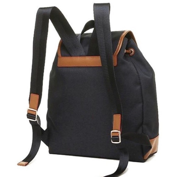 ✖️SOLD✖️Coach Backpack Sawyer Navy with Saddle - Picture 3 of 6